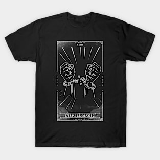 Dispel Magic Dnd Tarot Card Dungeons and Dragons 5e T-Shirt